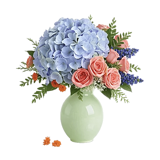 Azure Sky Blooms