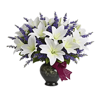 Graceful Lily Display
