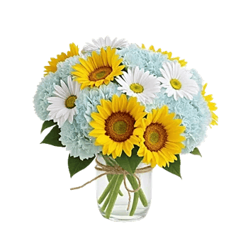 Bright Cheerful Sunflowers