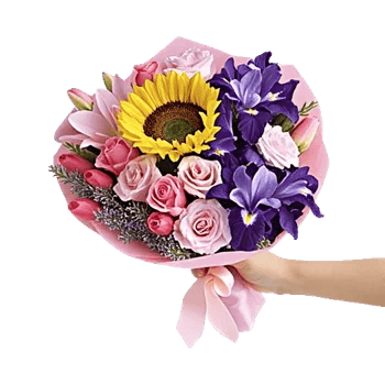 Golden Sunflower Bouquet