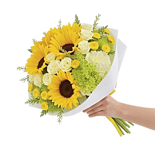 Golden Sunflower Bouquet