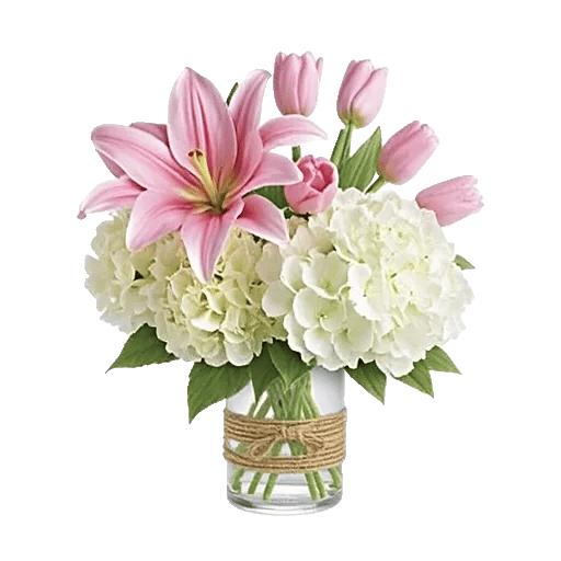 Graceful Lily Display