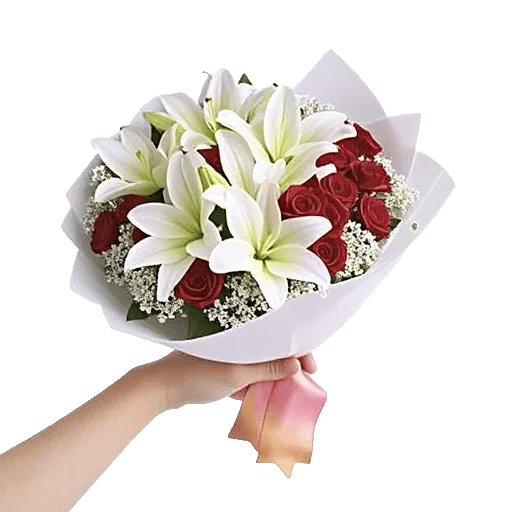 Graceful Lily Display