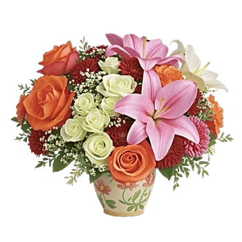 Blush Romantic Centerpiece