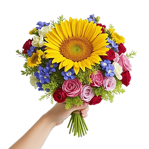 Golden Sunflower Bouquet