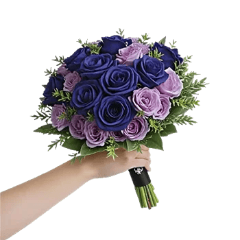 Elegant Blue Roses