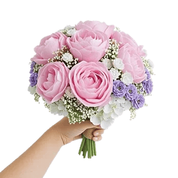 Blushing Peony Charm