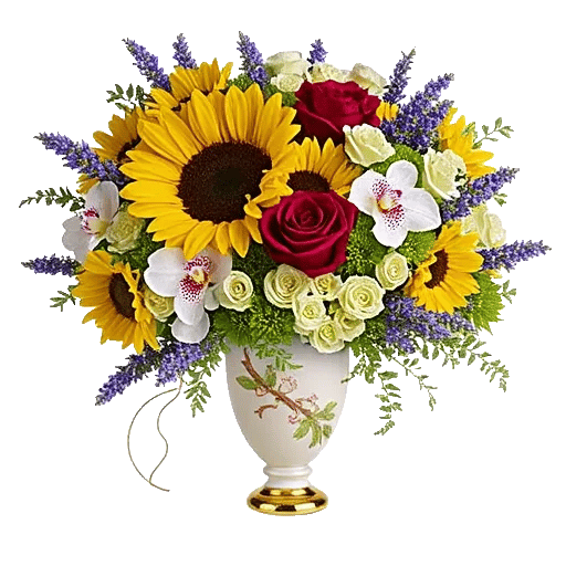 Radiant Bloom Cascade
