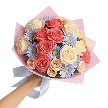 Coral Blossom Harmony