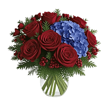 Crimson Blossom Harmony