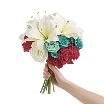 Graceful Lily Display
