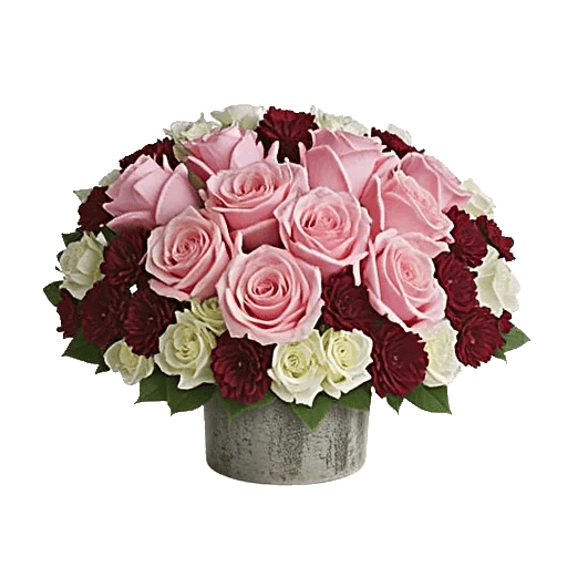 Blush Romantic Centerpiece