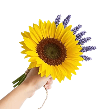 Golden Sunflower Bouquet