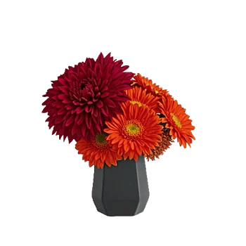 Crimson Blossom Harmony