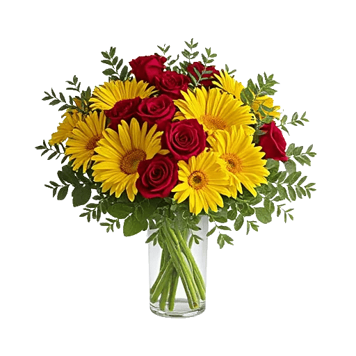 Crimson Blossom Harmony