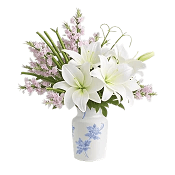 Graceful Lily Display