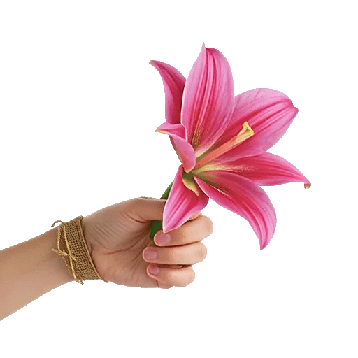 Graceful Lily Display