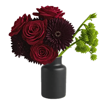 Crimson Blossom Harmony