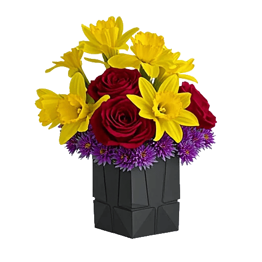 Crimson Blossom Harmony