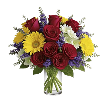 Crimson Blossom Harmony