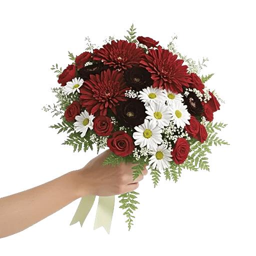 Crimson Blossom Harmony