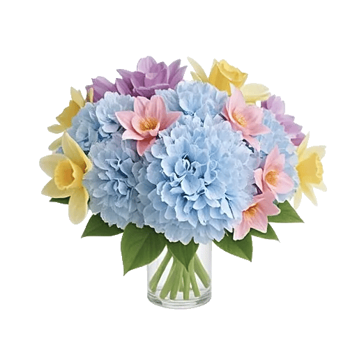 Azure Sky Blooms
