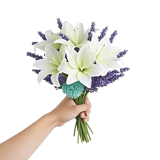 Graceful Lily Display