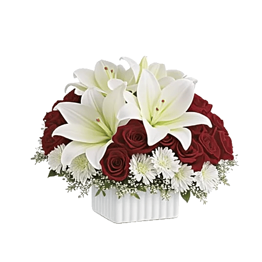 Graceful Lily Display