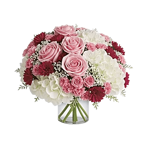 Blush Romantic Centerpiece