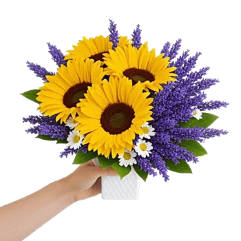 Golden Sunflower Bouquet