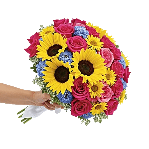 Golden Sunflower Bouquet