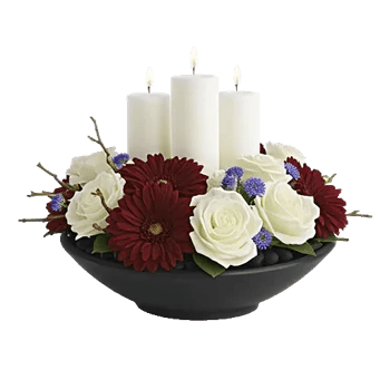 Blush Romantic Centerpiece