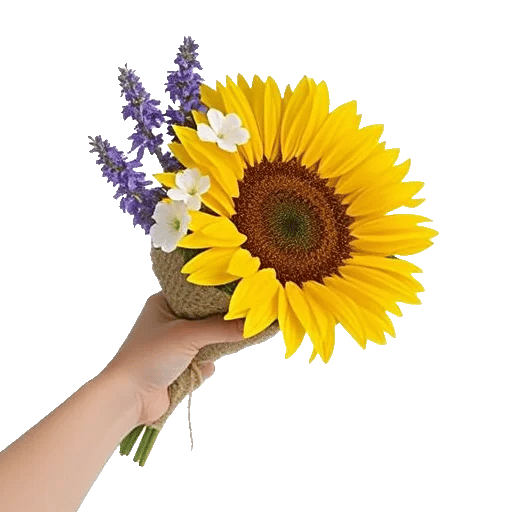 Golden Sunflower Bouquet