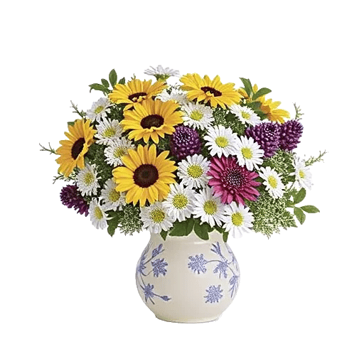 Radiant Bloom Cascade