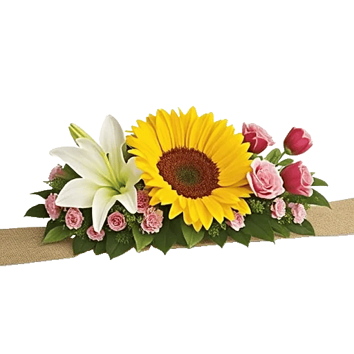 Golden Sunflower Bouquet