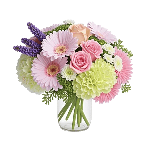 Blush Romantic Centerpiece
