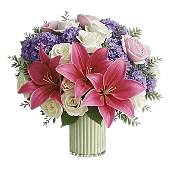 Graceful Lily Display