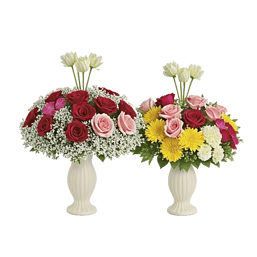 Blush Romantic Centerpiece