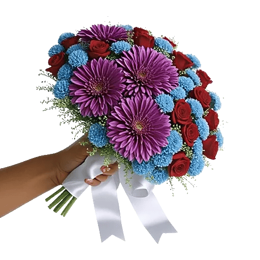 Crimson Blossom Harmony