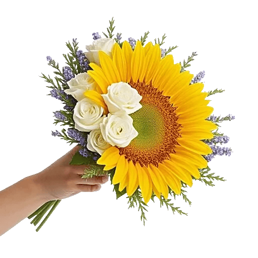 Golden Sunflower Bouquet