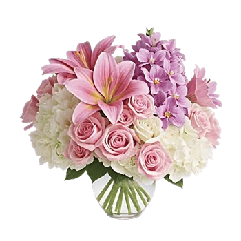 Graceful Lily Display