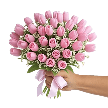 Velvet Tulip Display