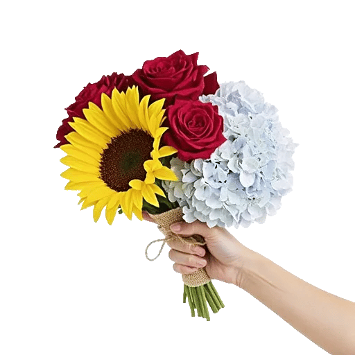 Golden Sunflower Bouquet