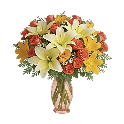 Graceful Lily Display