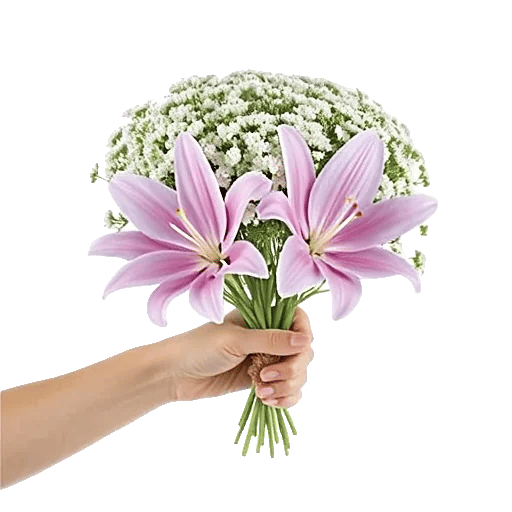 Graceful Lily Display