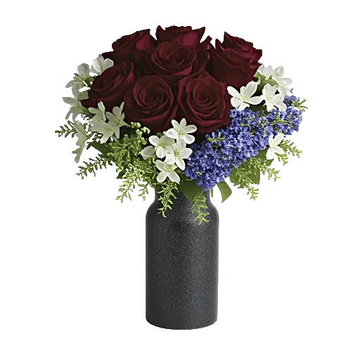 Crimson Blossom Harmony