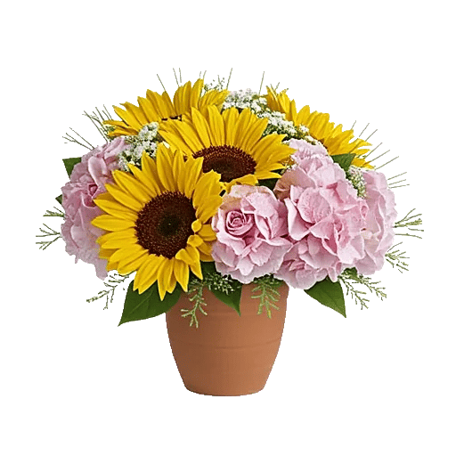 Amber Sunflower Glow