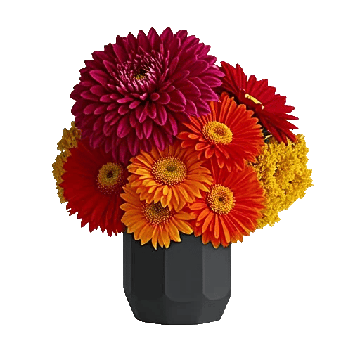 Crimson Blossom Harmony