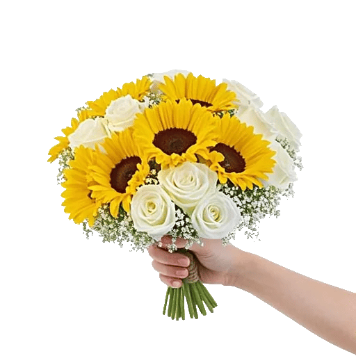 Golden Sunflower Bouquet