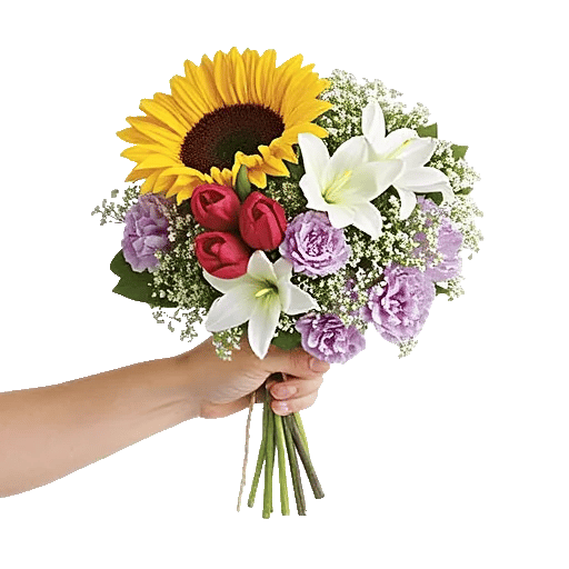 Golden Sunflower Bouquet